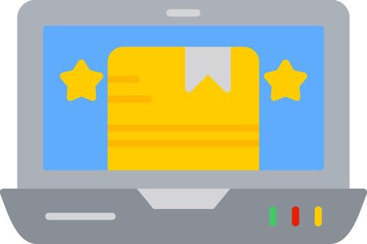 Laptop Computer Device Online vector