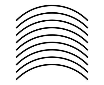 Lines Brush Wave Patterns Texture Seamless sketching Design Illustration vector