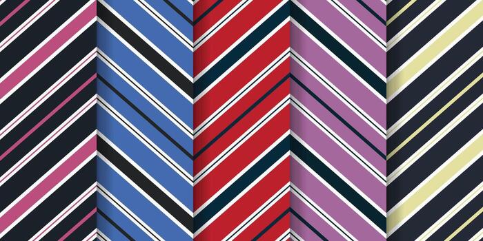 moderno sin costura rayas modelo diseño, resumen geométrico diagonal textil antecedentes vector