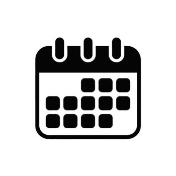 Calendar Icon Illustration Scheduling and Time Management Concept Reminder Dates and Deadlines Appointment Planning vector