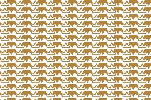 Golden Crown Abstract Pattern Background vector