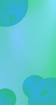 verde azul degradado burbuja resumen antecedentes moderno pantalla diseño para móvil pantalla vector