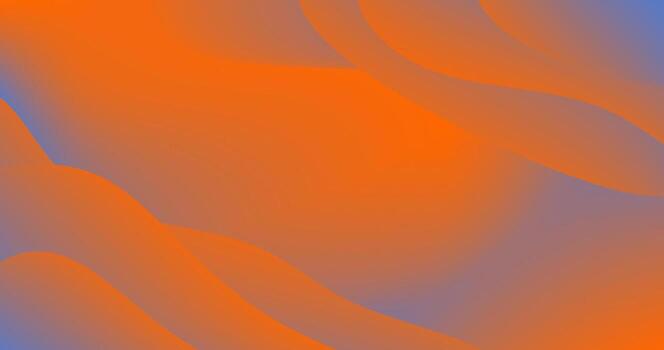 naranja azul degradado resumen antecedentes Copiar espacio con fluido malla capa vector