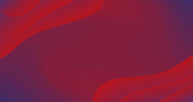 Red Blue Gradient background of flowing Fluid fabric Mesh and Copy Space vector