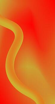 abstract background with Curve lines in orange and red Gradient vector