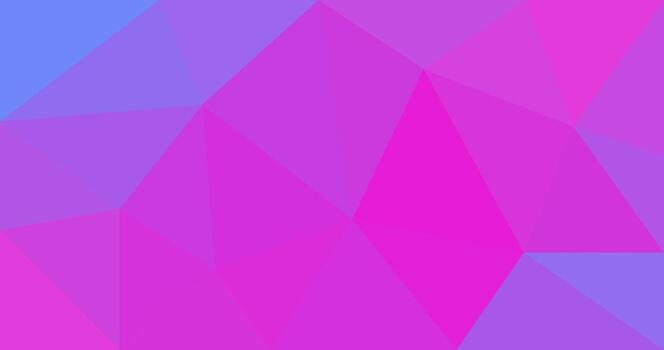 Pink Purple Abstract Low polygonal background Triangular design vector