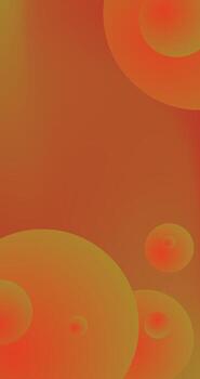 degradado resumen antecedentes con círculos y Copiar espacio moderno pantalla diseño para móvil aplicación o web vector