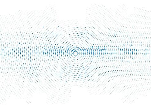 mínimo tecnología medios tonos punteado círculos resumen antecedentes vector