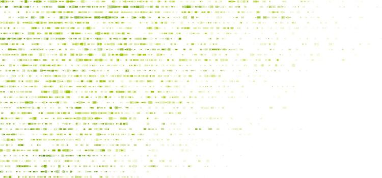 Green small square dots abstract geometric background vector