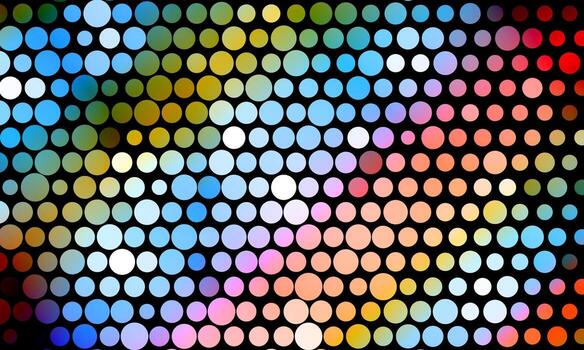 Colorful abstract circle dots pattern background. geometric structure. vector