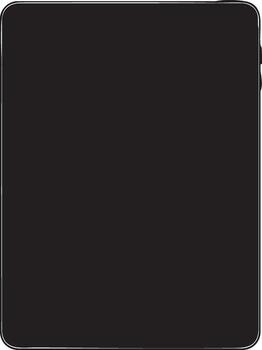 Square with rounded corners and outline border vector