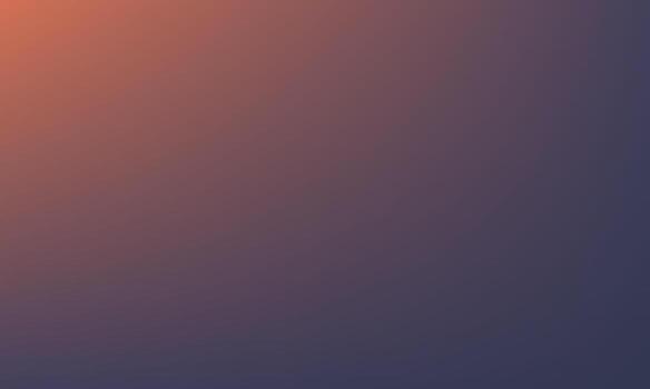 Minimal abstract gradient background blending warm orange with deep purple tones, modern and elegant for design use vector