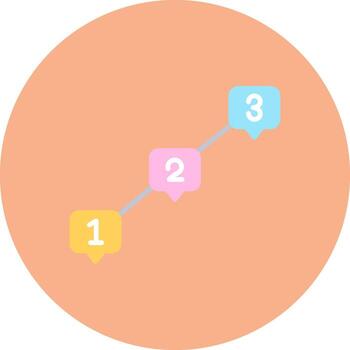 Timeline Clean Shape Pattern vector