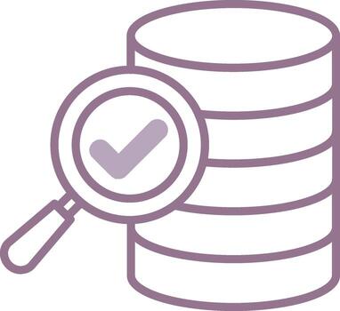 Database Management Innovative Grid Form vector