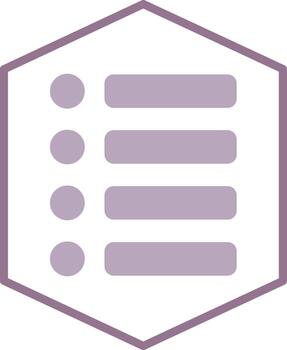 Infographic Elements Modern Grid Object vector