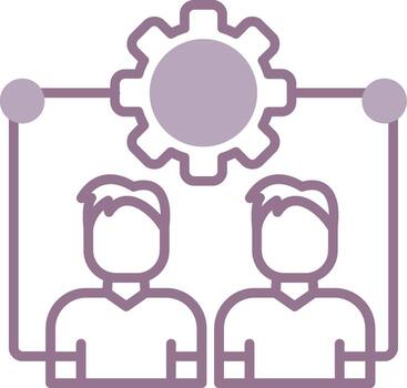 Interpersonal Skills Bold Frame Module vector