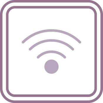 Wifi Smooth Web Token vector