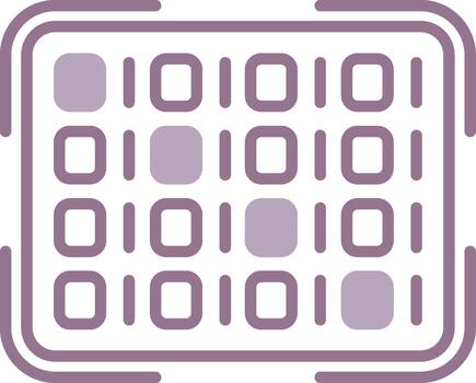 código degradado marco objeto vector