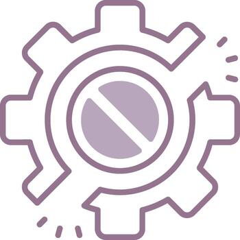 Disruption Dynamic Web Symbol vector