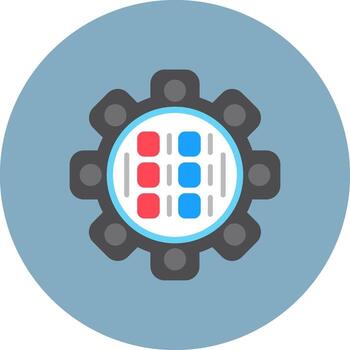 binario código inteligente Insignia vector