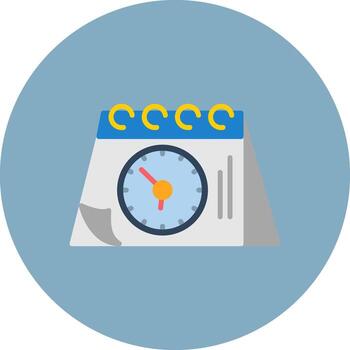 Calendar Smooth Web Token vector