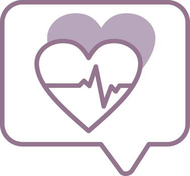 Heart Gradient Design Block vector