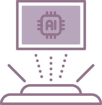 Ai technology icon, ai technology, ai technology icon, ai technology icon, a vector