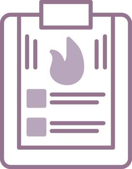 Report Compact Visual Module vector