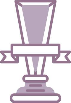 Trophy Cup Gradient Design Block vector