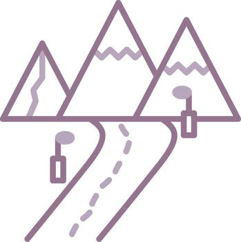 Pathway Polished Visual Form vector