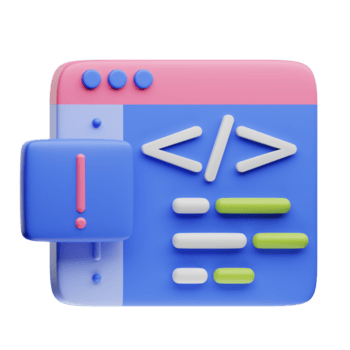 uma colorida ícone com uma computador código em isto png