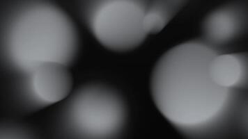 uma limpar \ limpo branco e cinza, elegante fundo com cintilante partículas criando uma lindo bokeh efeito. desatado looping dentro 4k. video