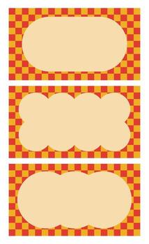 Design template checkered square unique abstract vector