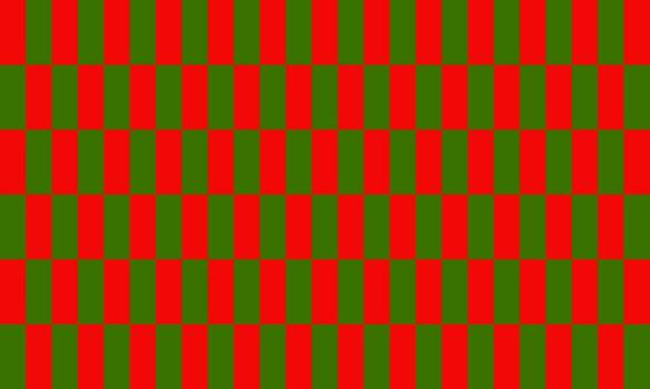 Checkerboard pattern with red and green checkered design. vector