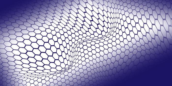 resumen antecedentes con hexagonal formas vector