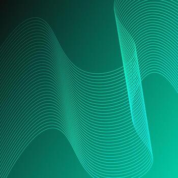Modern Flowing Curve Line Background vector
