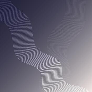 Minimal digital wavy line texture or pattern background vector