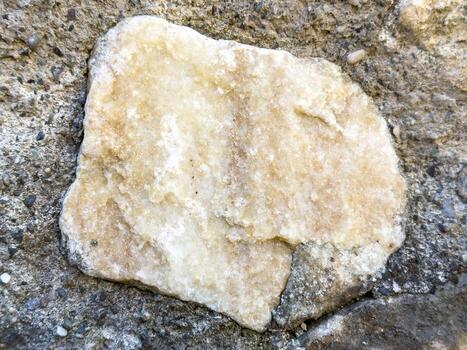 Natural limestone texture with rough surface and unique patterns photo