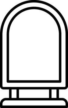 Outline Navigation Icon vector