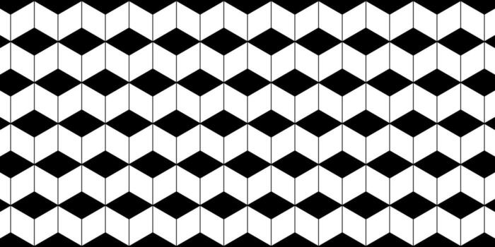 Diamond shapes pattern. Repeated rhombus forms. Tile wall or floor mosaic texture. Minimalistic abstract geometric print. Wallpaper with cubic figures. graphic illustration vector