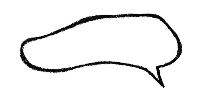 Hand drawn speech bubble Blank empty message box Textbox frame for banners, price tags, stickers, design textbox new balloon vector