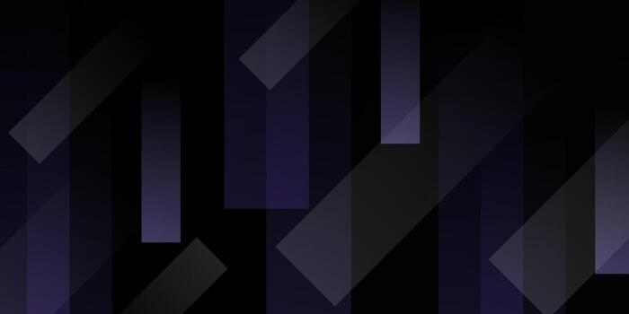 Abstract dark purple background banner with overlap square pattern design. Modern style simple look background pattern. vector
