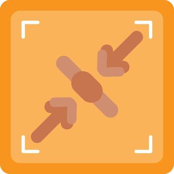 colapso ventana botón vector