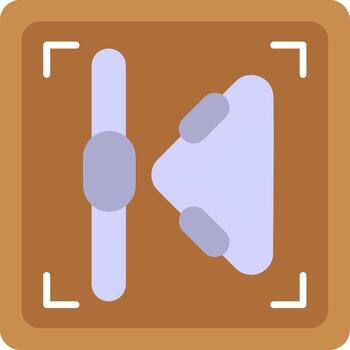 Previous Page Button vector