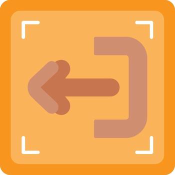 Exit Application Button vector