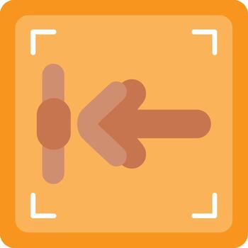 espalda botón controlar vector