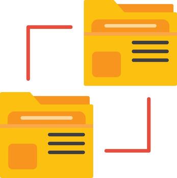 Manage Folder Control vector