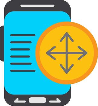 Move File Item Drag vector