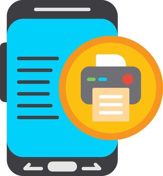 impresora dispositivo máquina vector