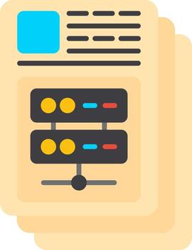 Manage Data Files vector